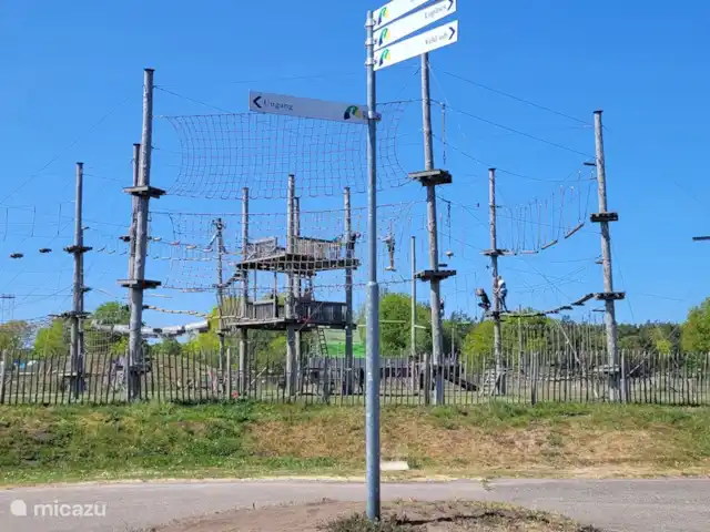 Location de Vacances Pays-Bas, Drenthe, Wezuperbrug, bungalow - Maison de lit dans un parc de vacances Parc d’escalade et d’escalade