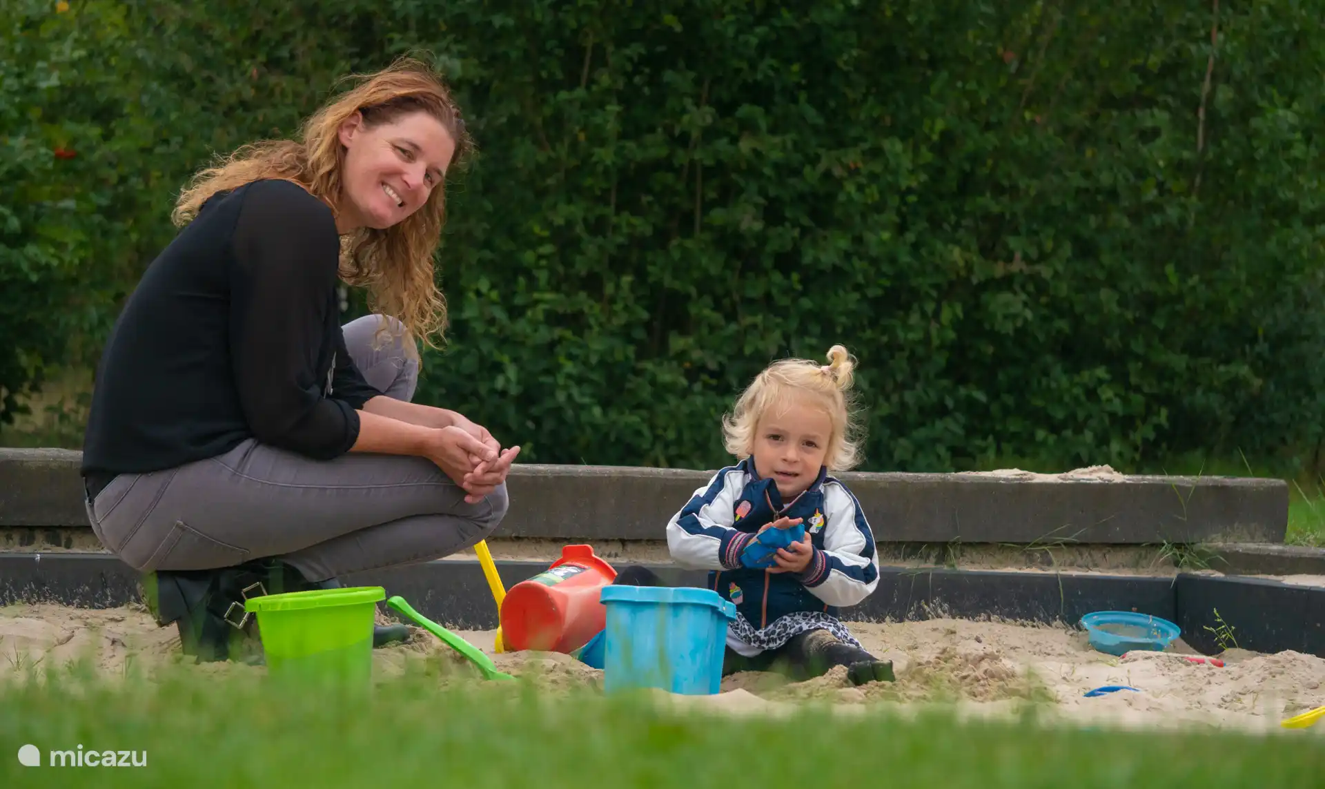 Viele Spielmöglichkeiten für Kinder.