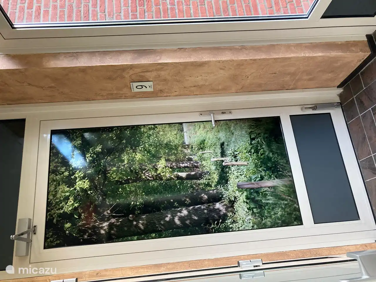 Tür zum Schlafzimmer