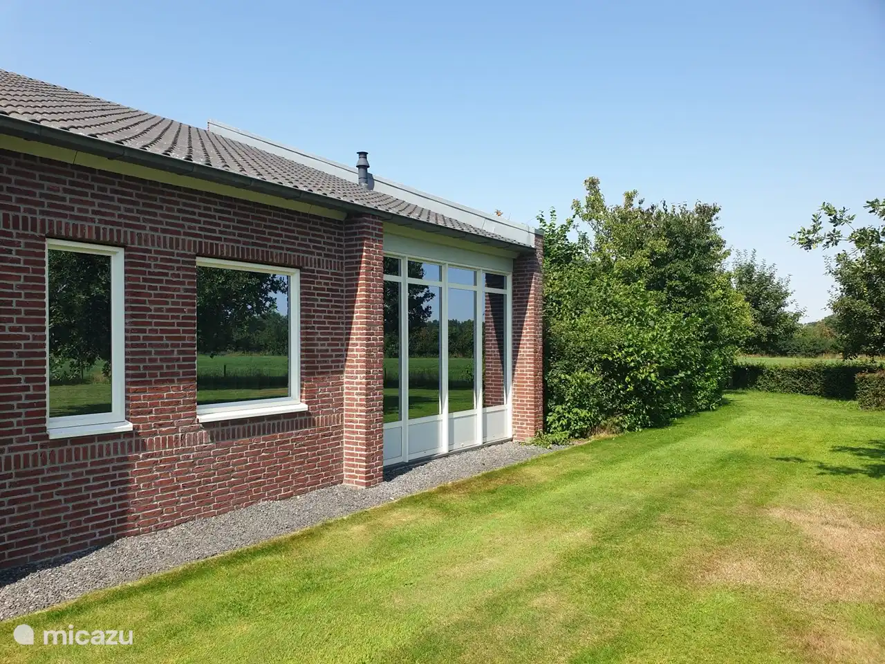 Die Außenseite von De Kleine Bosrand