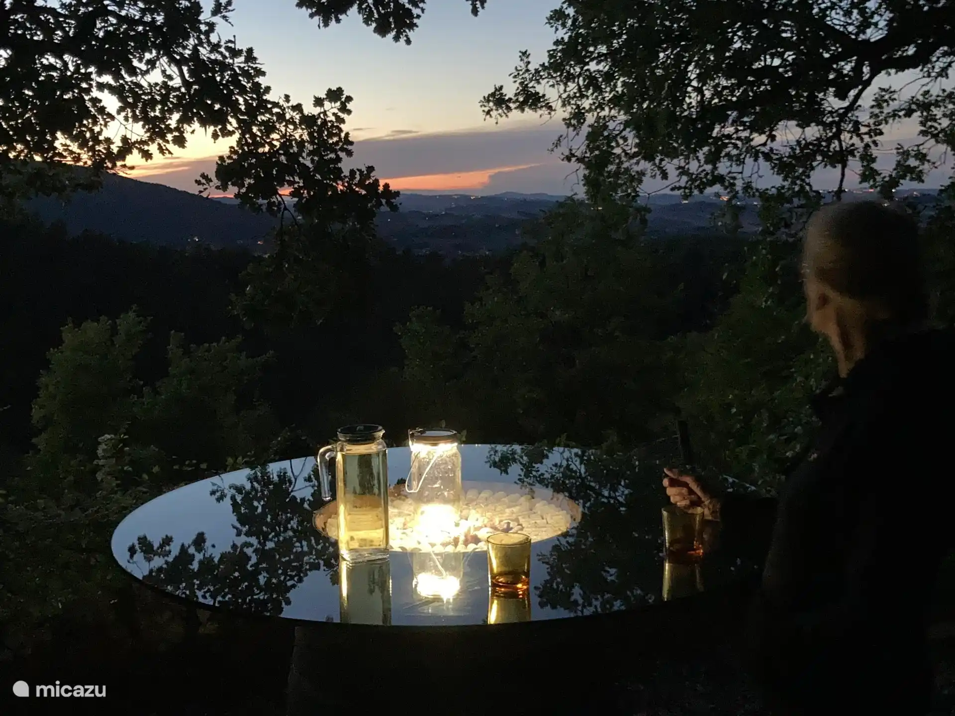 Abendstimmung am Fass, Richtung Arcevia - Norden