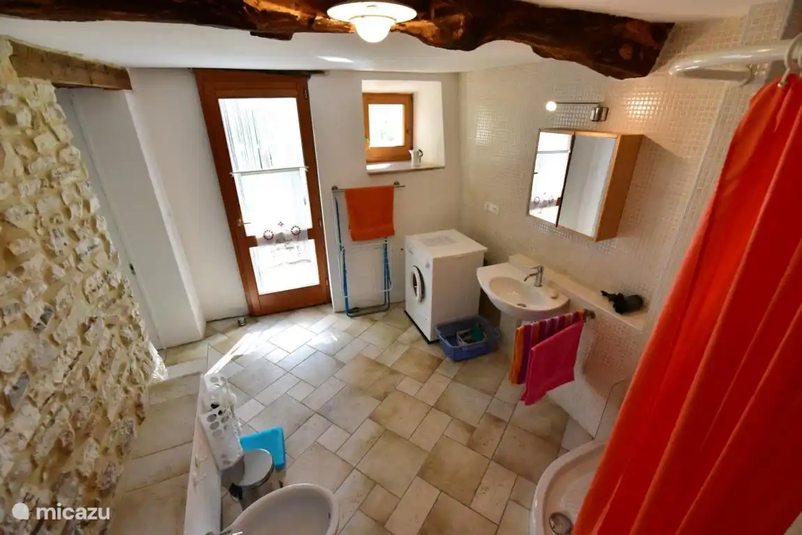 Ausgang zu einer Terrasse