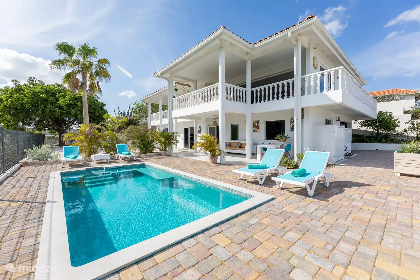 Villa Out of the Blue in Curaçao, Banda Ariba (East), Vista Royal - villa