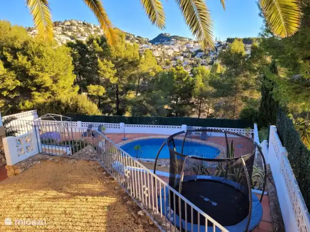 Casa Herradura en España, Costa Blanca, Benissa - villa Vista terraza arriba