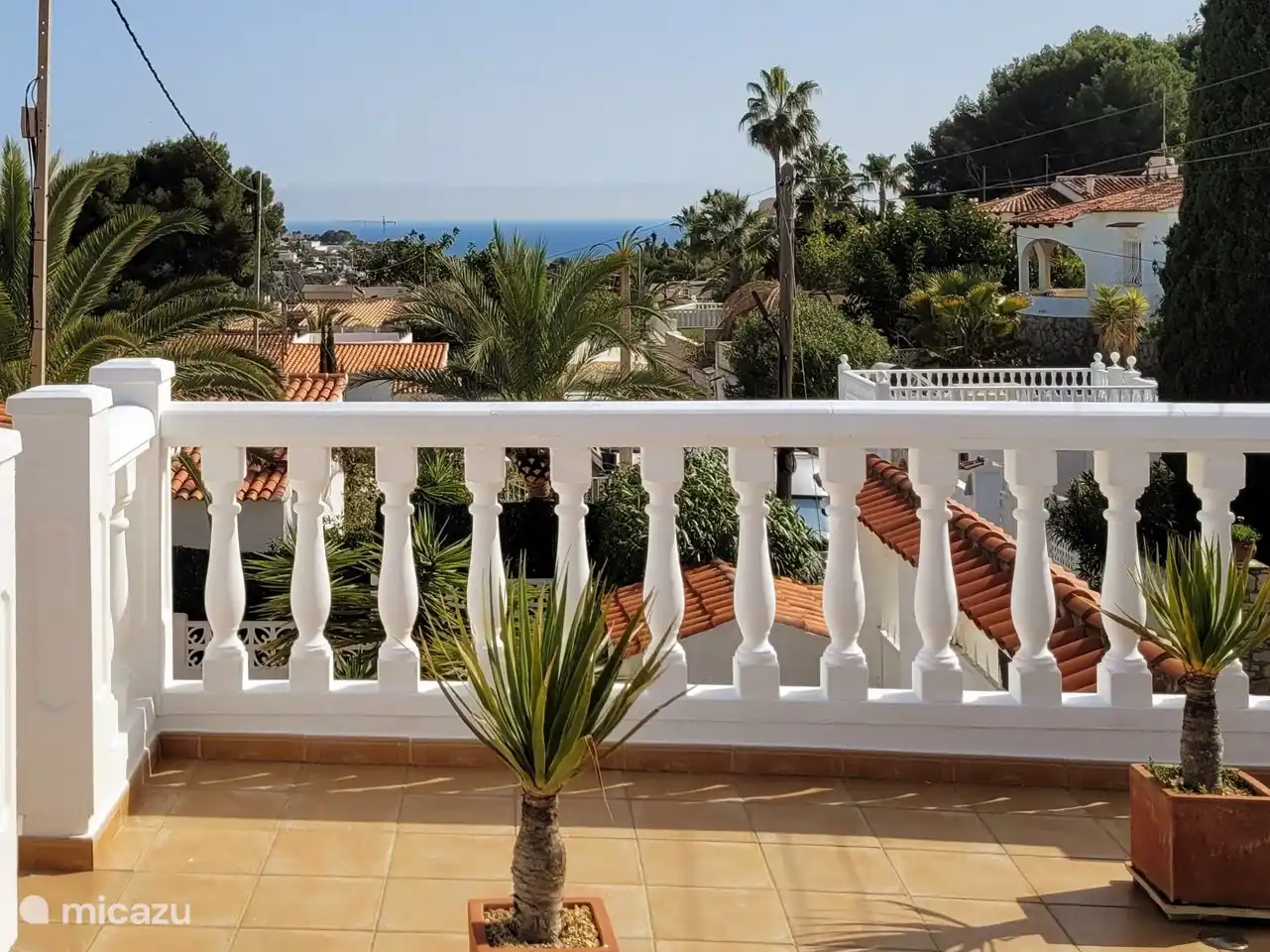 Vue de la terrasse sur le toit 2