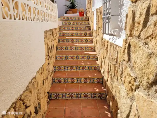 Casa Herradura en España, Costa Blanca, Benissa - villa escaleras