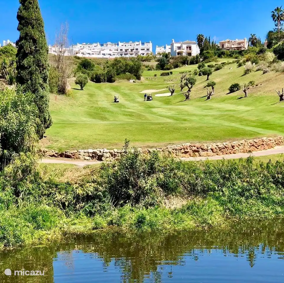 Mooie en uitdagende golfbaan in onze achtertuin