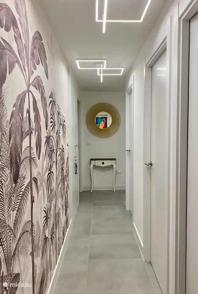 De hal bezien vanuit de 1e slaapkamer