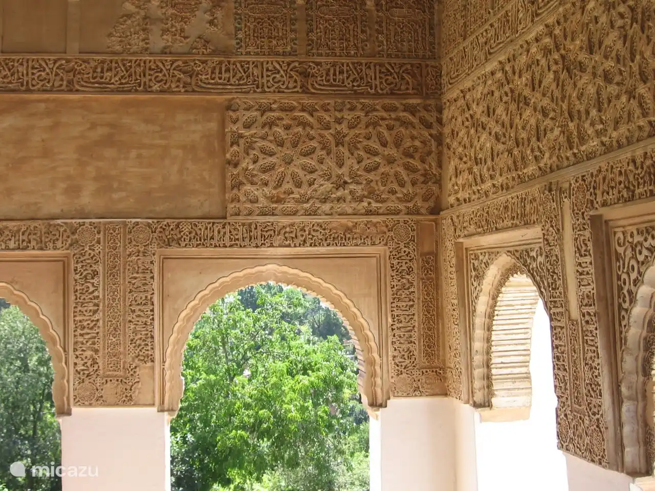 Eines der vielen schönen Bilder, die ich in der Alhambra, der maurischen Burg in Granada, gemacht habe.
