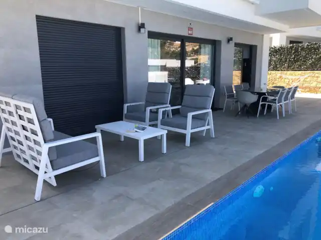 Villa Perla 8 Finestrat | Espagne, Costa Blanca, Benidorm - villa siège de terrasse