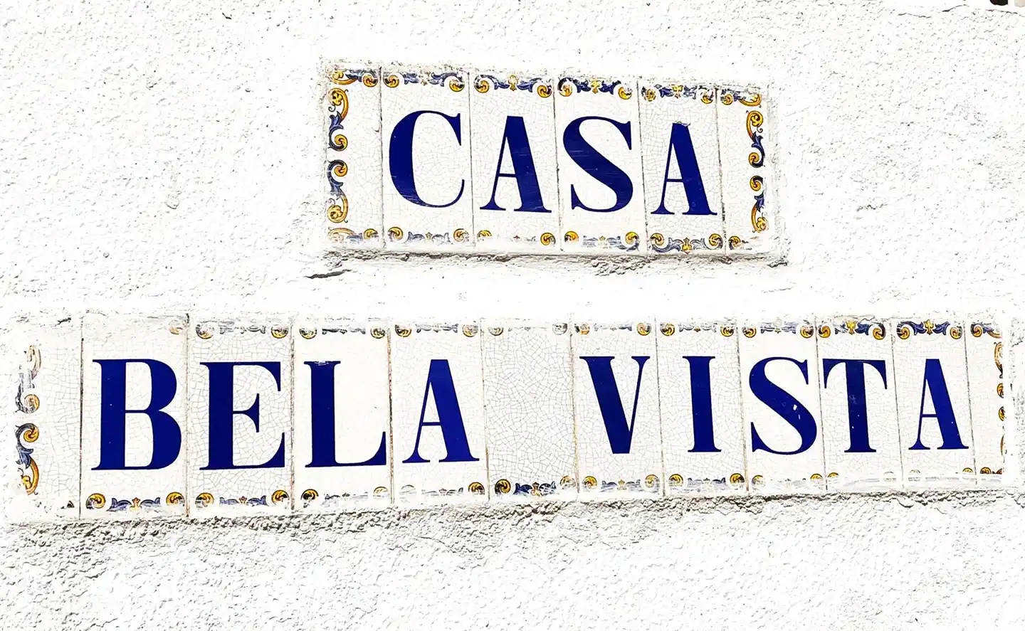 Unsere Fliesen am Haus