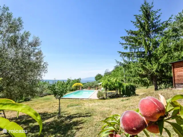 casa vacacional en Italia, Umbría, Lugnano en Teverina – Casa con piscina privada y aire acondicionado