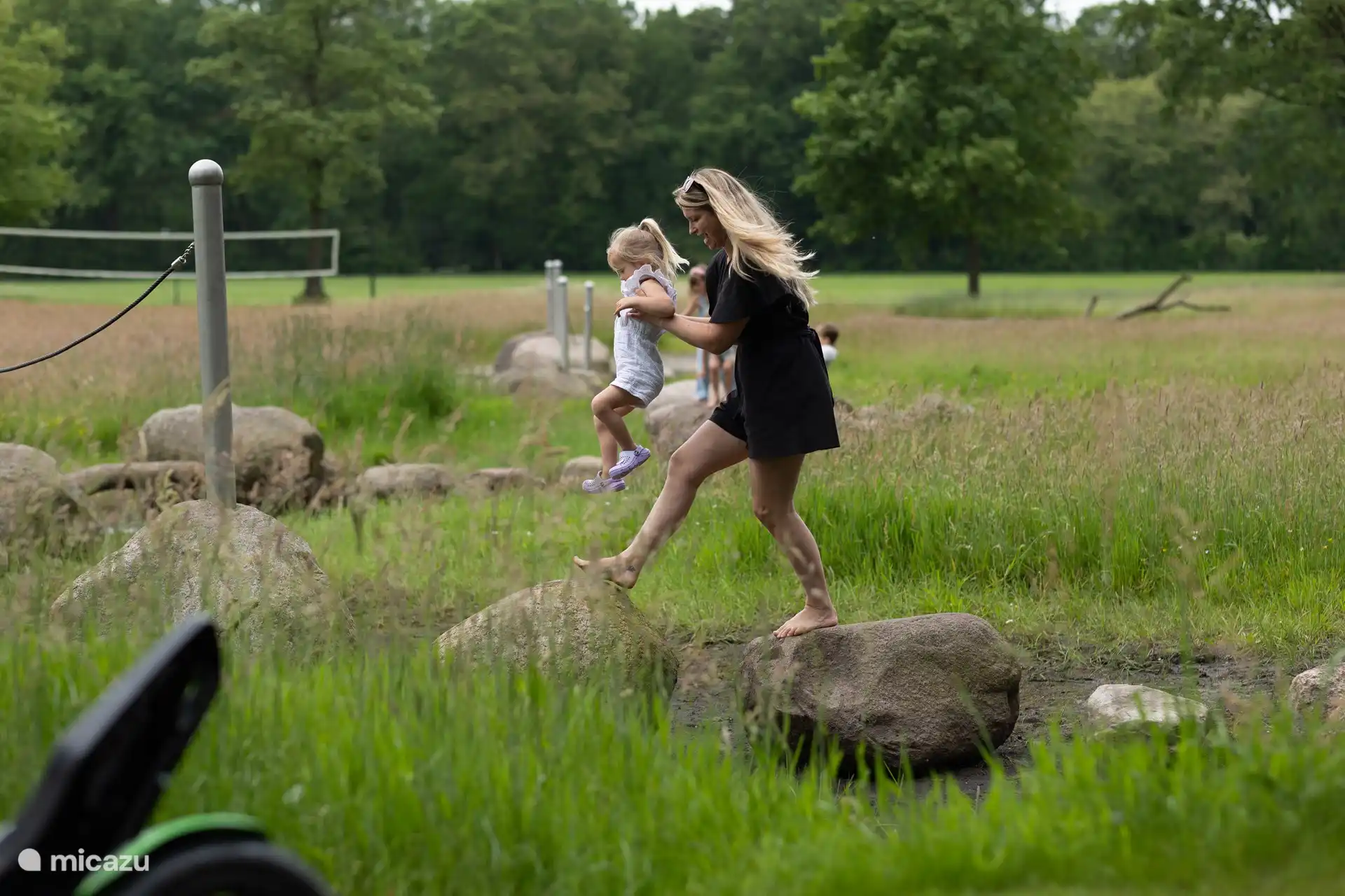 Das Herrenhaus - Kletterparcours mit Trittsteinen