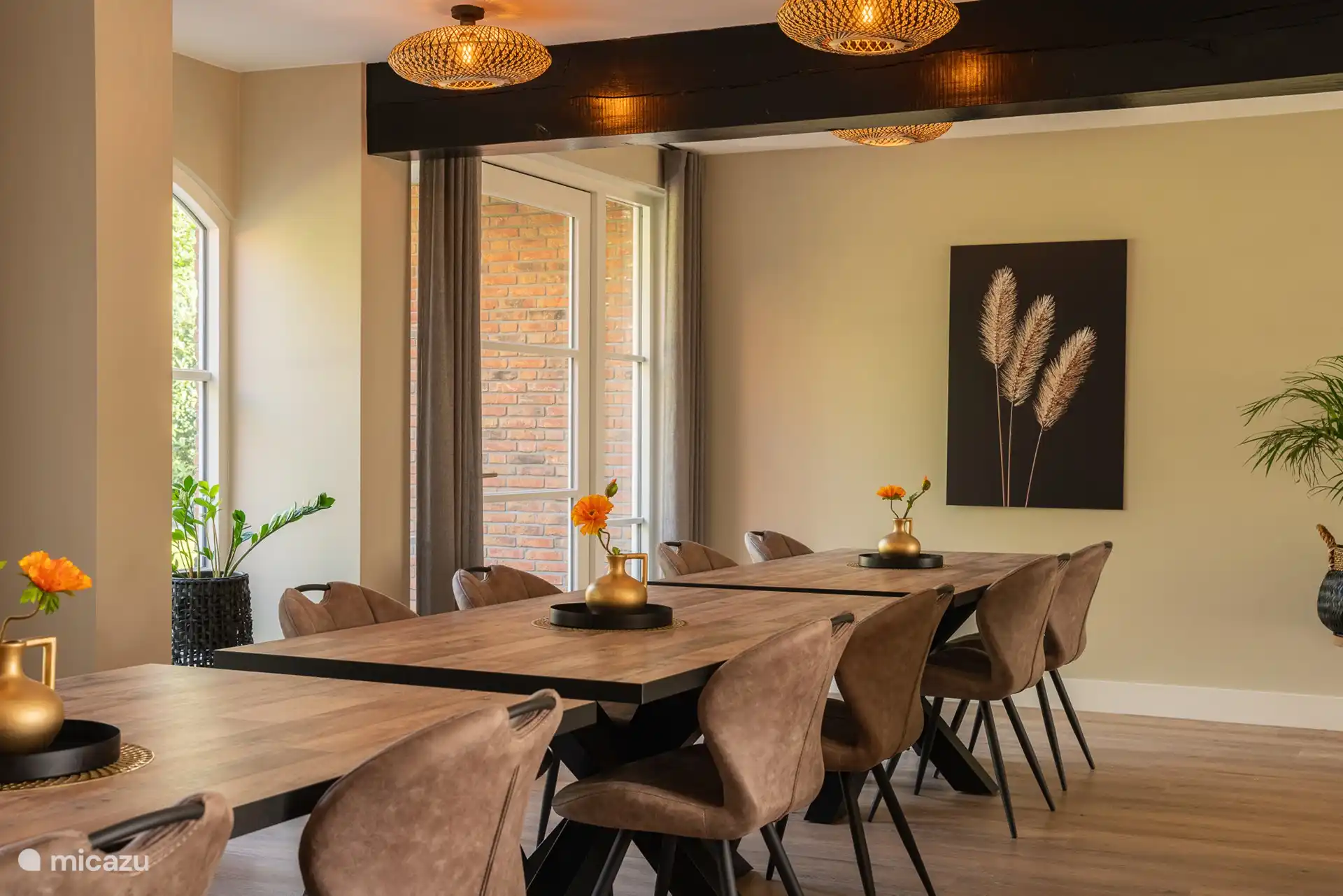 Das Landhaus - modernes Wohnzimmer