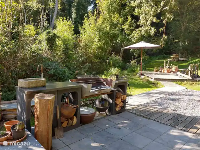 Le Reve Du Sanglier huren in België, Ardennen, Chevron - vakantiehuis BBQ