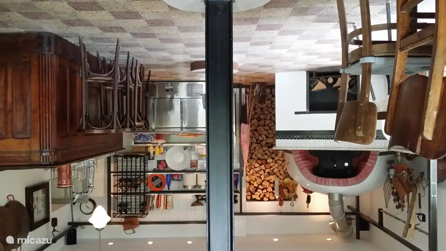 four à pizza + barre