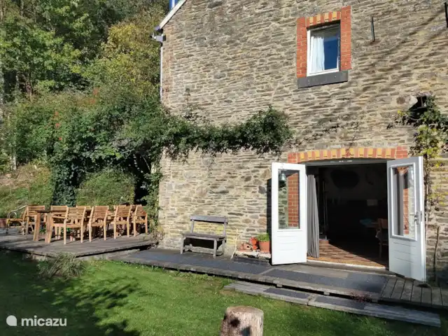 Le Reve Du Sanglier huren in België, Ardennen, Chevron - vakantiehuis tuin