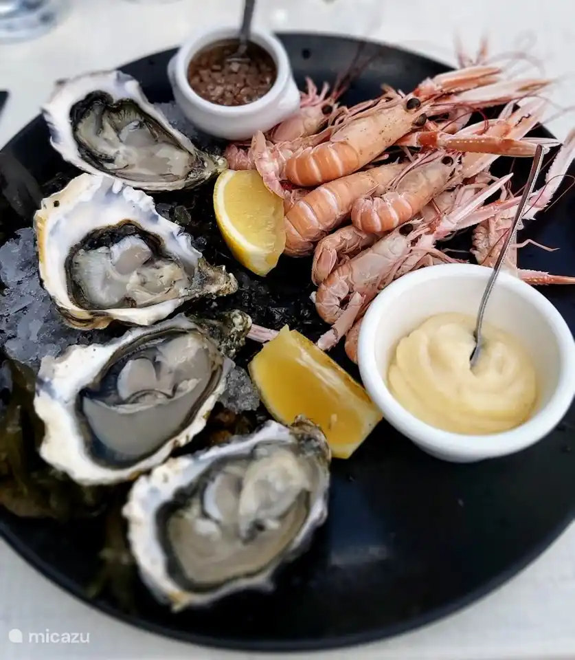 Zeevruchten in Île Tudy eten