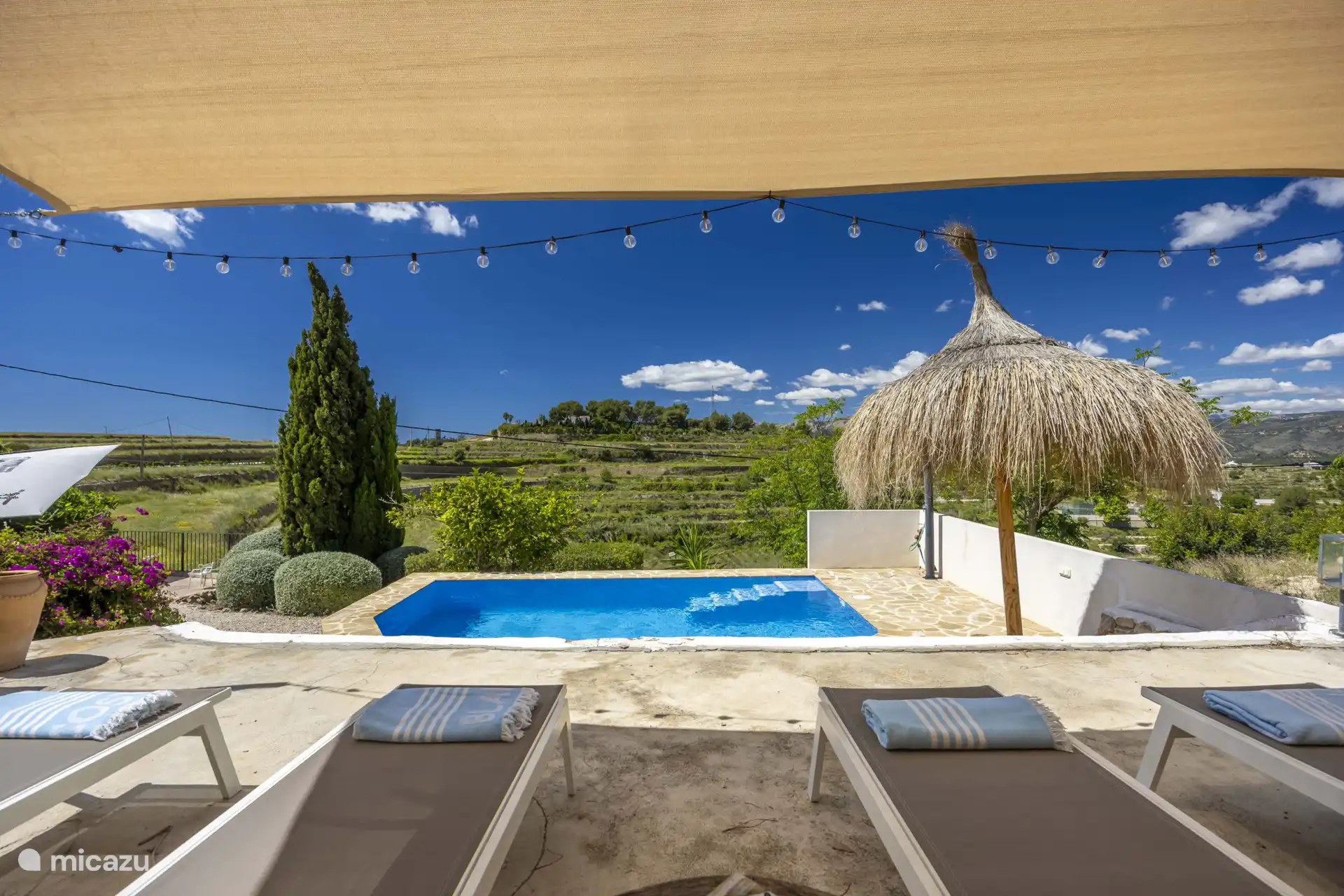Or relax here by your private pool.