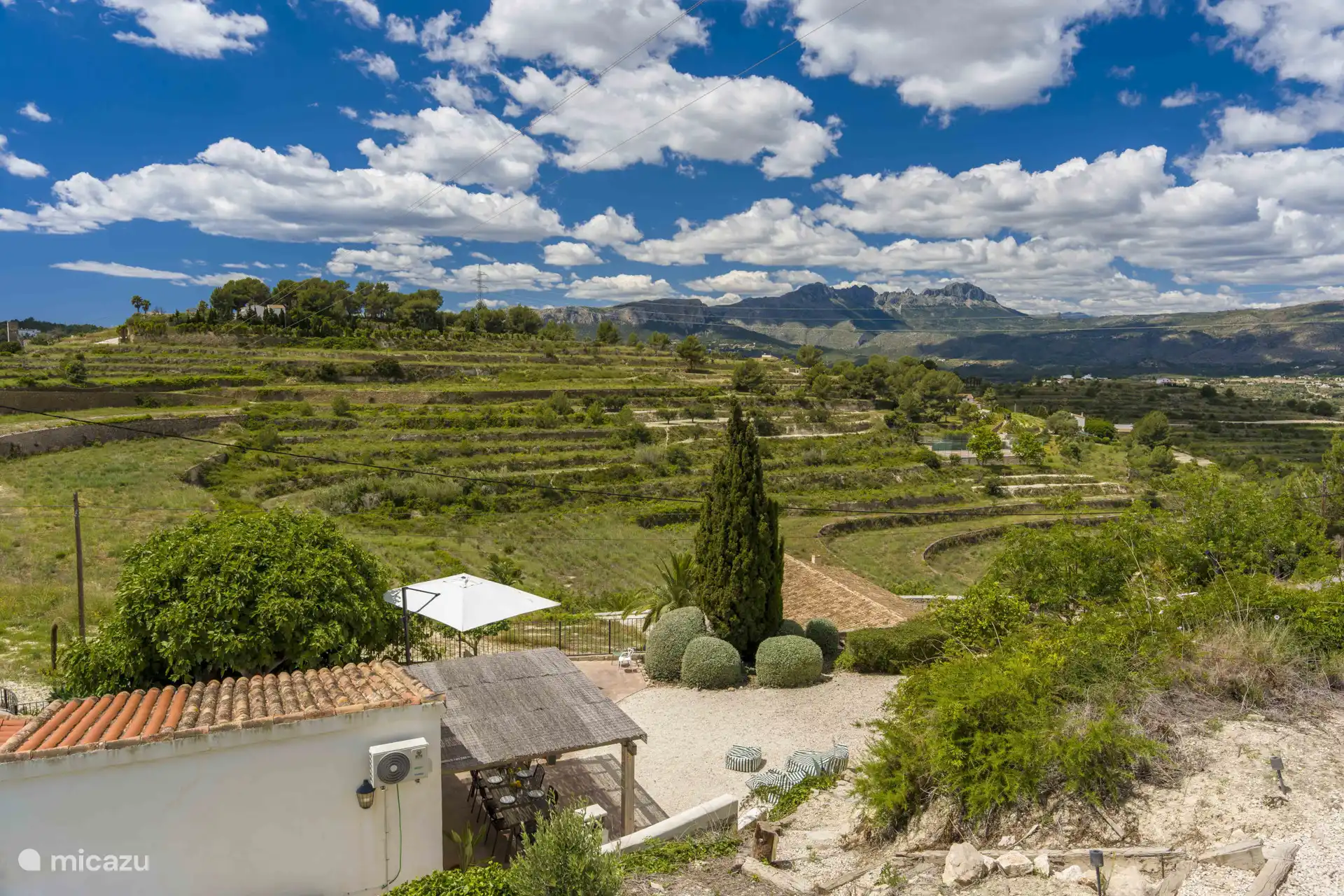 From the finca you can walk or cycle through the valley.