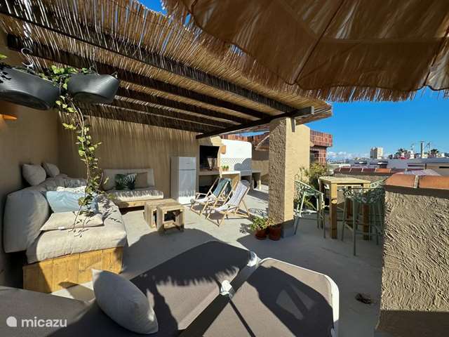 Holiday home in Spain, Costa Blanca, Javea - apartment Javea private roof terrace 50 m from the sea!
