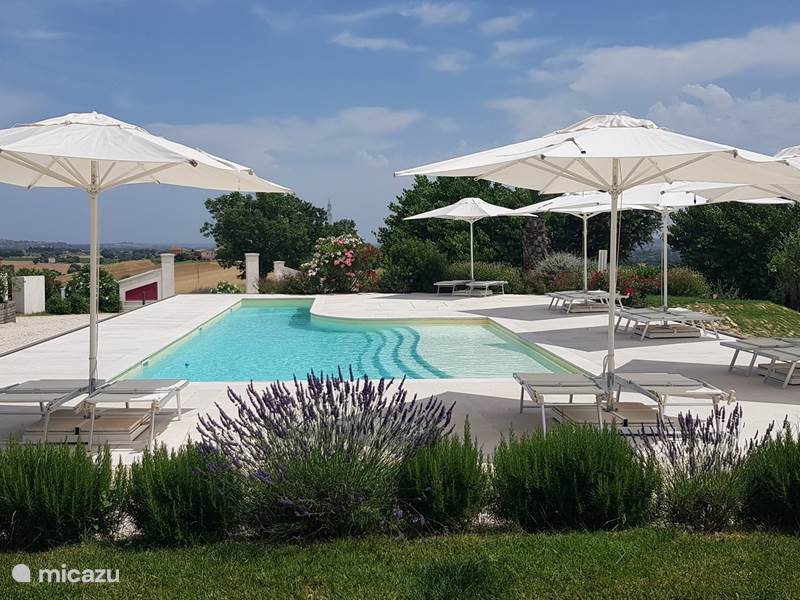Vakantiehuis Italië, Marche, Monsano Appartement Villa Montefiore - app. Ginestra