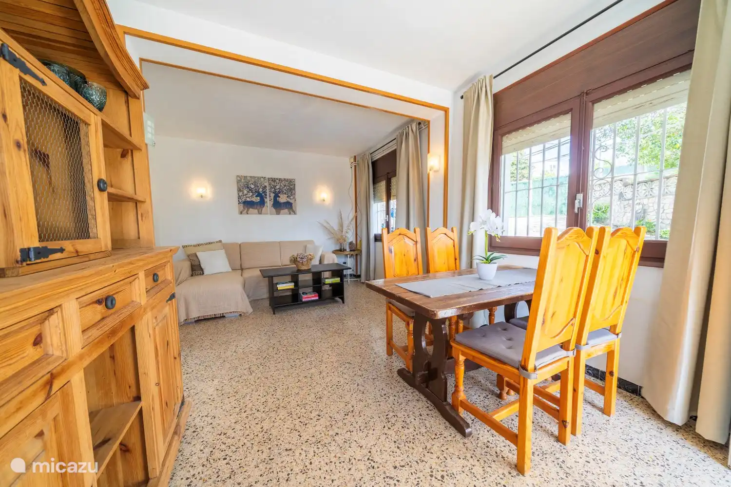 Puis la 3ème partie ; L’appartement sous la maison