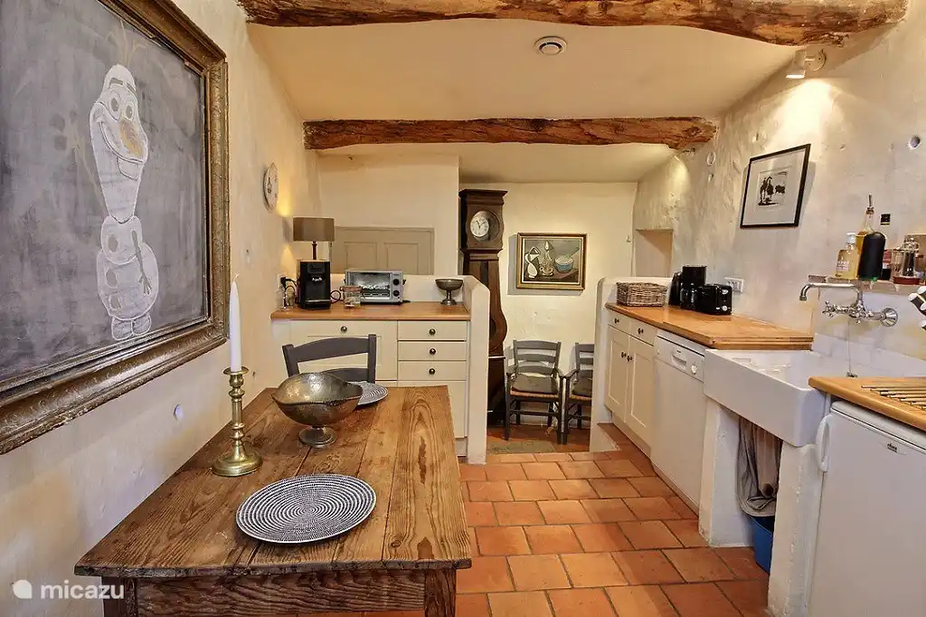 Die Küche im zweiten Stock