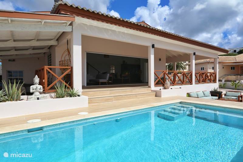 Vakantiehuis Curaçao, Curacao-Midden, Bottelier Villa Villa met panoramisch uitzicht 