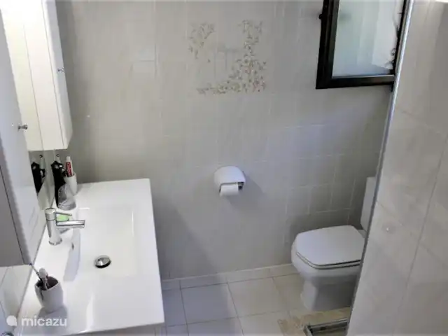 Location de Vacances Espagne, Costa Blanca, Moraira, villa - Villa Hélios Salle de bain avec douche