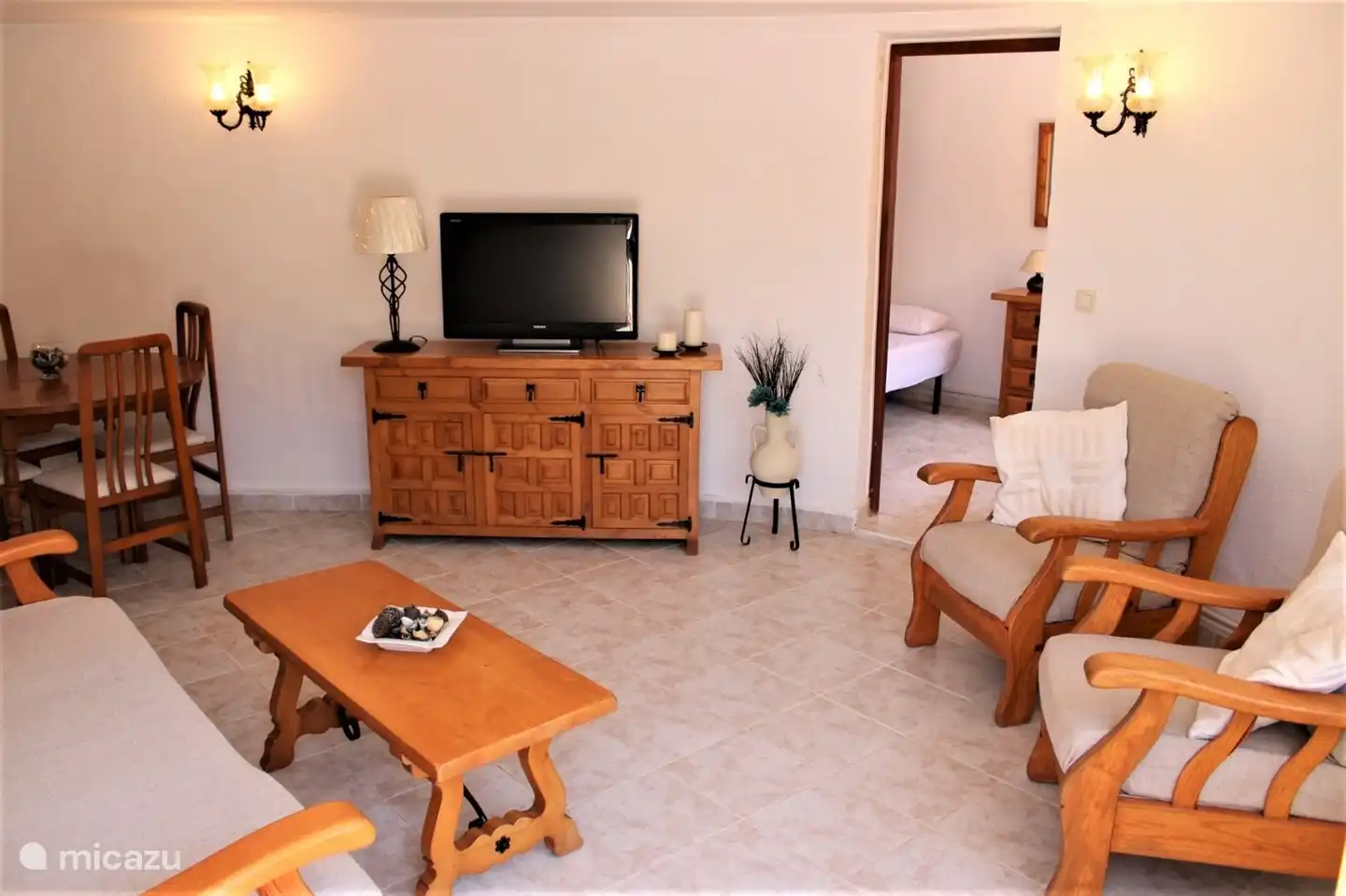 The living space in the lower part