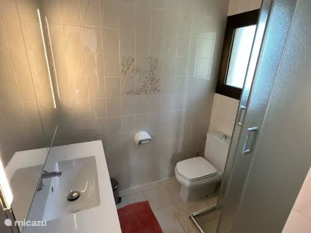 Location de Vacances Espagne, Costa Blanca, Moraira, villa - Villa Hélios Salle de bain en partie basse