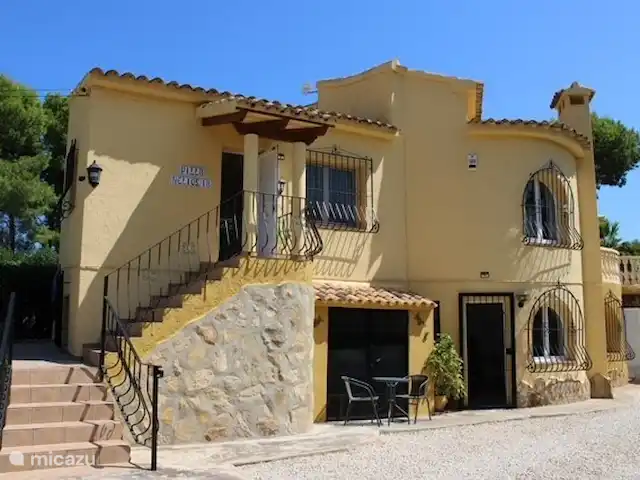 Location de Vacances Espagne, Costa Blanca, Moraira, villa - Villa Hélios L'entrée de la villa