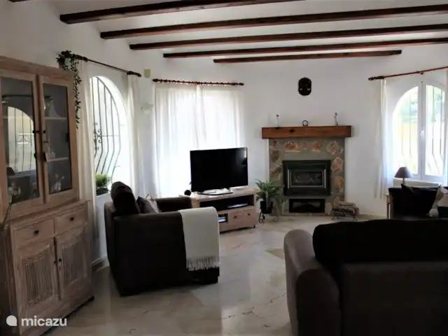 Location de Vacances Espagne, Costa Blanca, Moraira, villa - Villa Hélios Salon douillet et cosy