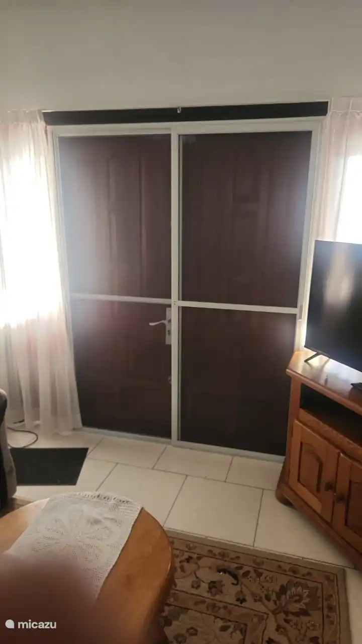 Front door now with mesh sliding doors