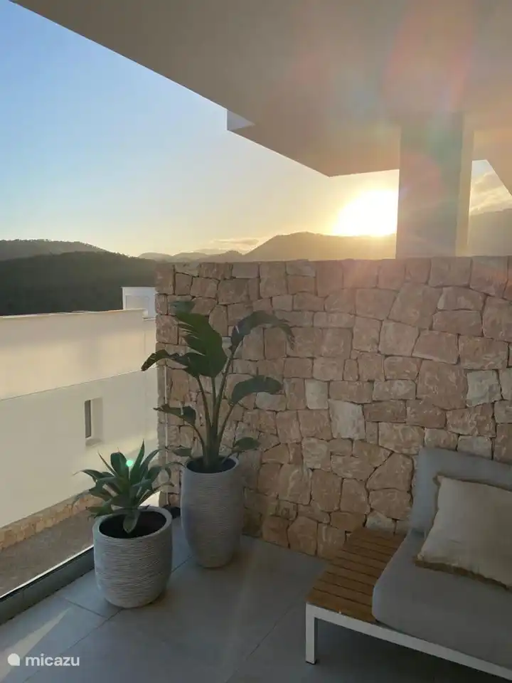 Sunrise from the terrace!