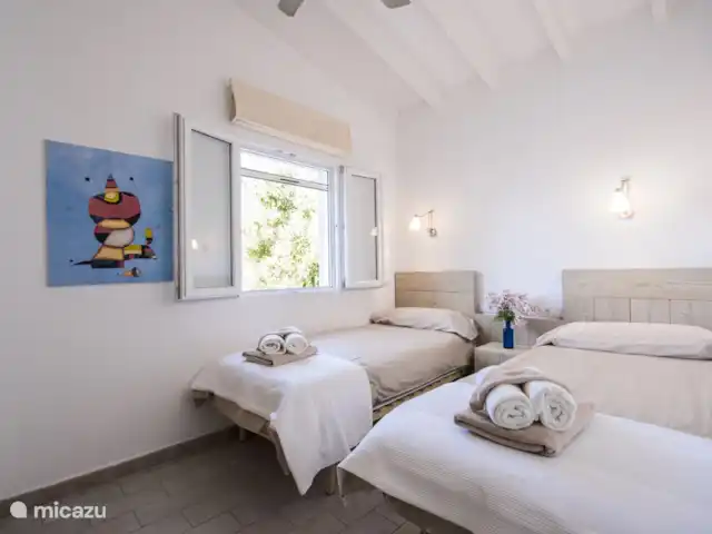 Villa Alexandra | Espagne, Costa Blanca, Benissa - villa Chambres confortables avec deux lits simples.
