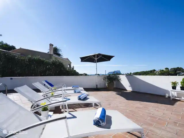 Villa Alexandra | Espagne, Costa Blanca, Benissa - villa Beaucoup de soleil sur la terrasse.