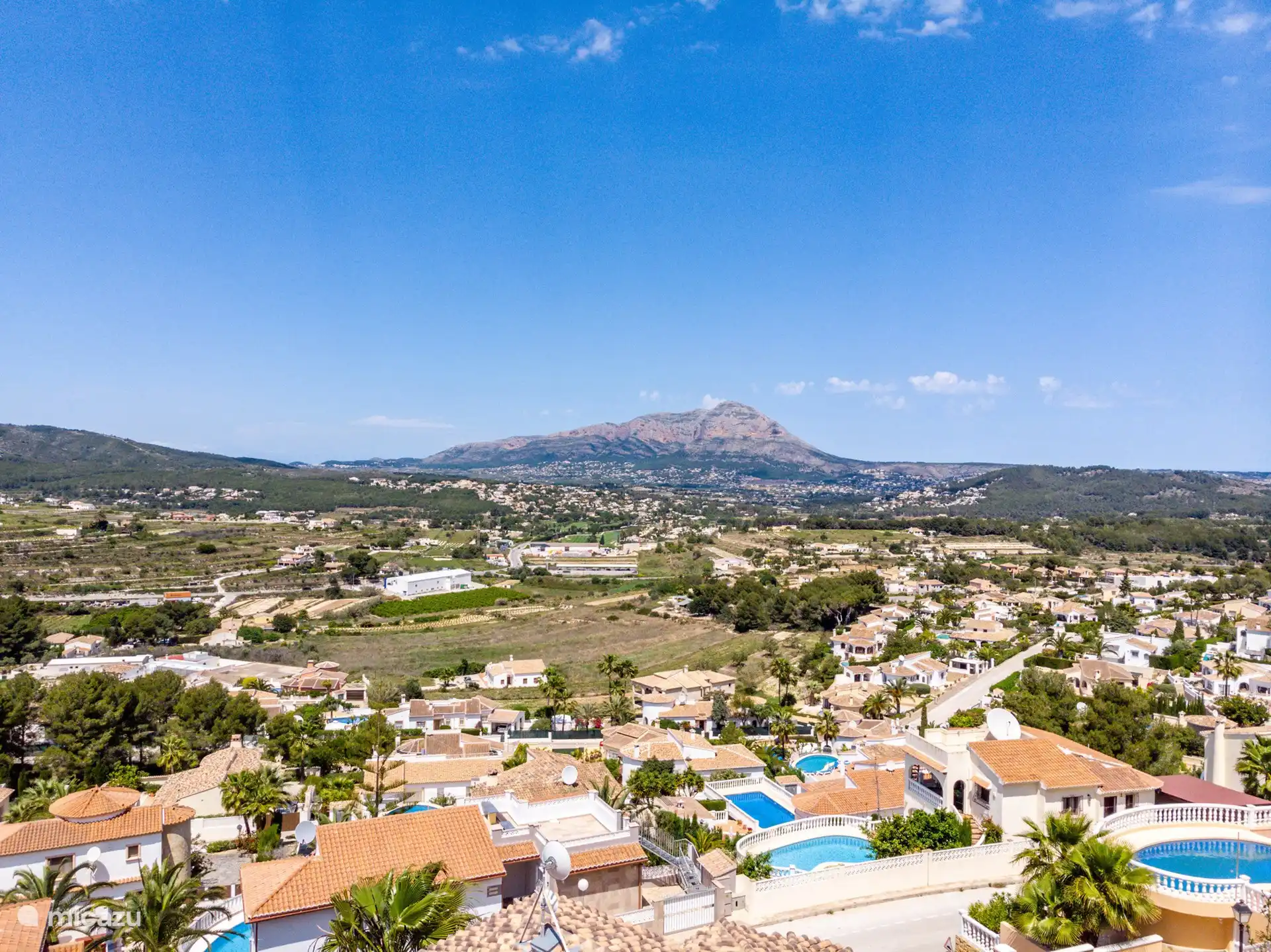 Die fantastische Aussicht von Ihrem Balkon
