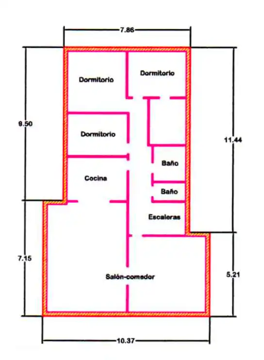 Grundriss Erdgeschoss Villa EDEN