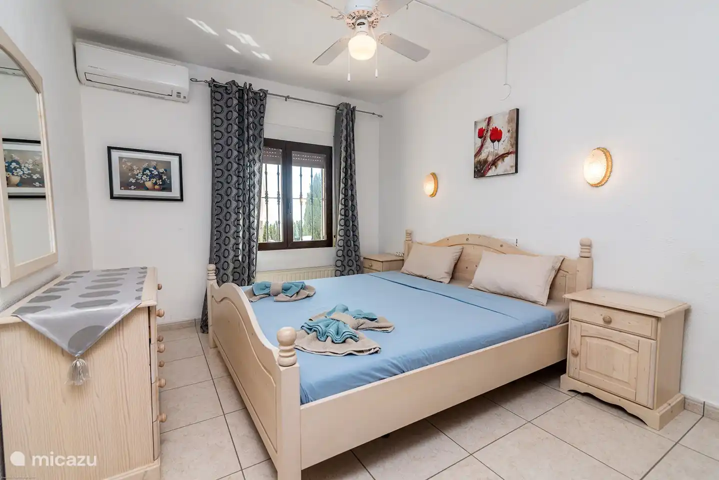 Bedroom 2 with a double bed