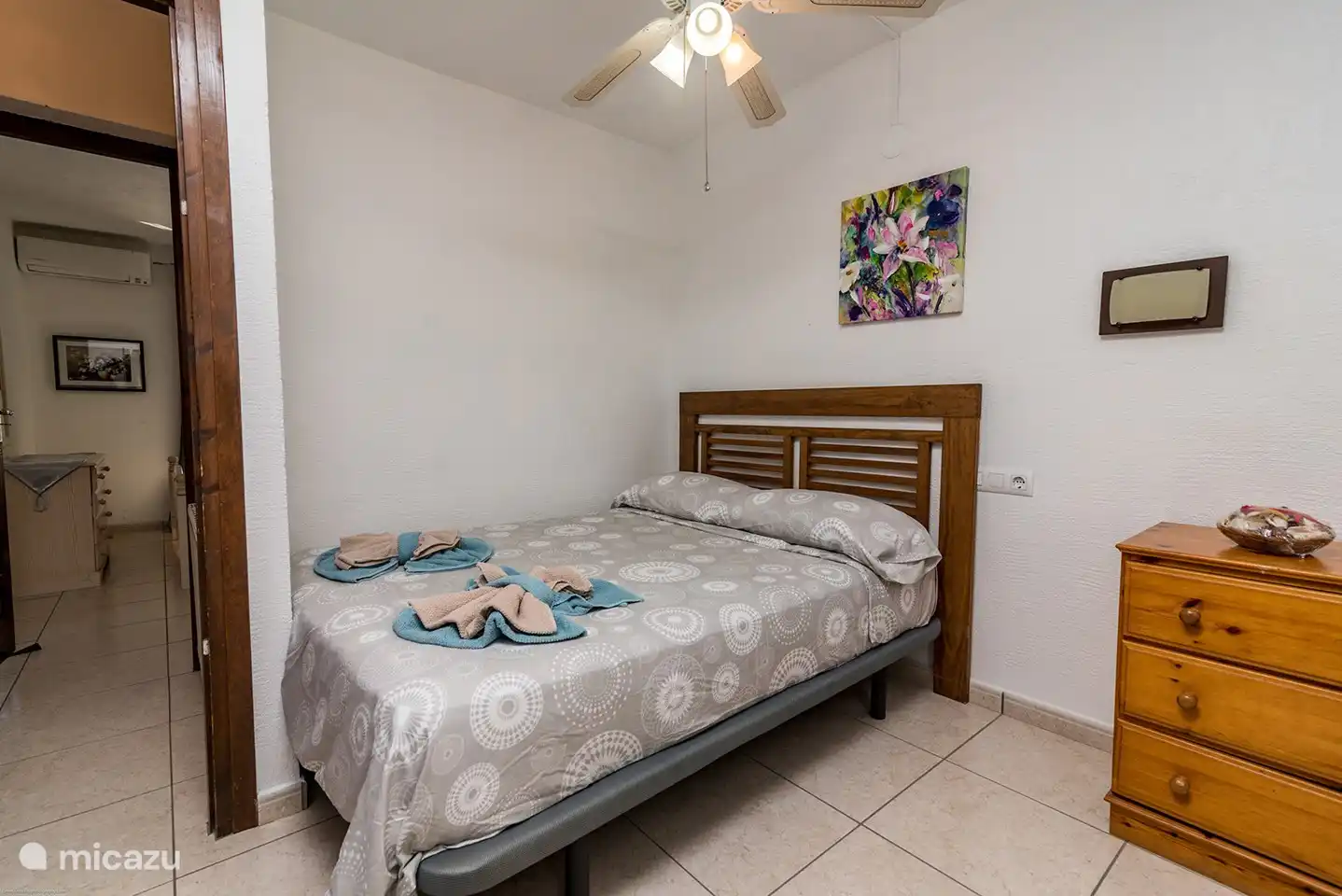 Bedroom 3 with a double bed (queen size)