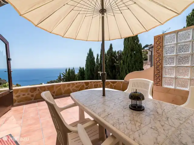 Casa Lavanda huren in Spanje, Costa Blanca, Benitachell - villa Ontbijt met uitzicht op zee