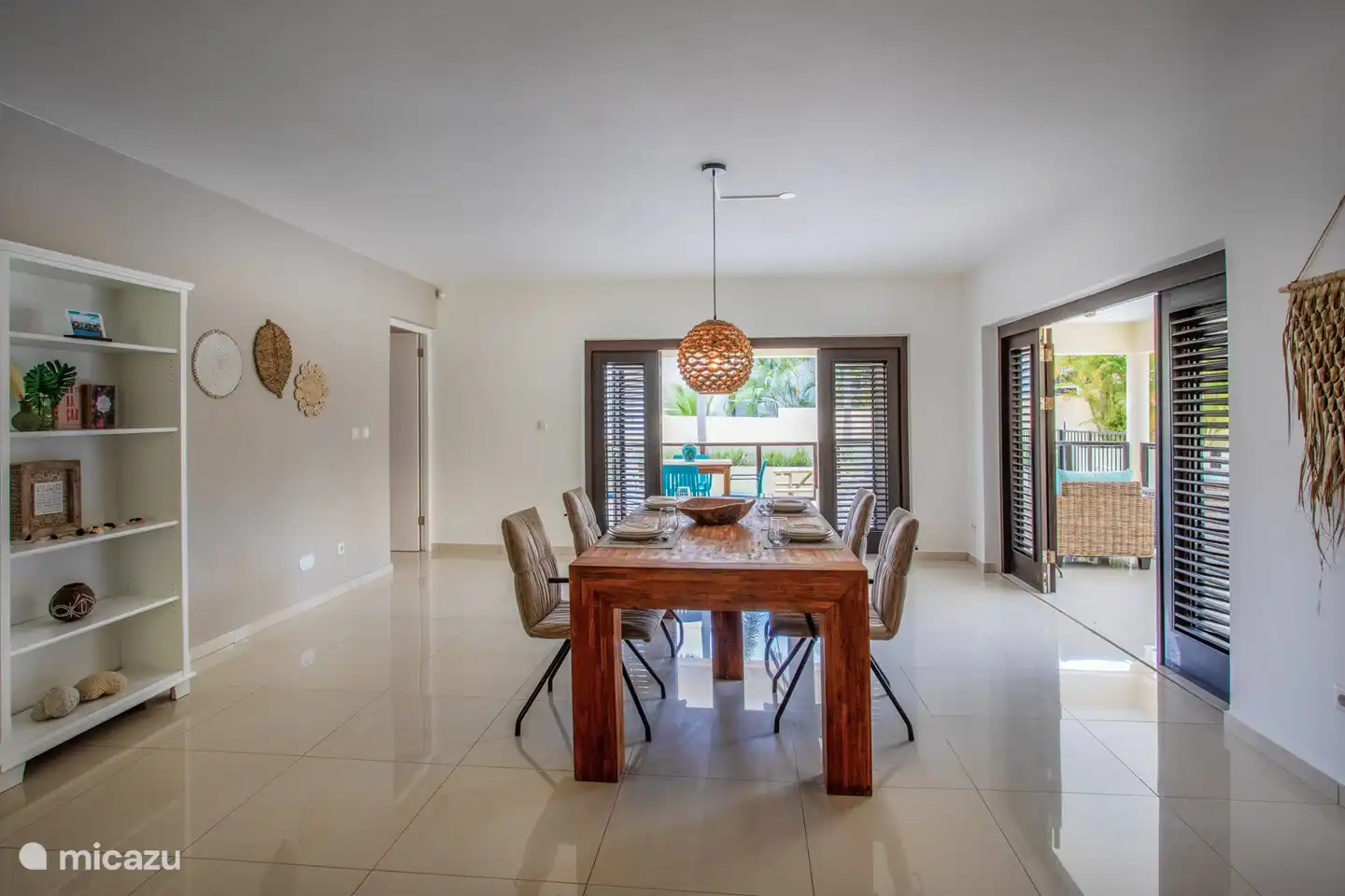 Puertas francesas y contraventanas