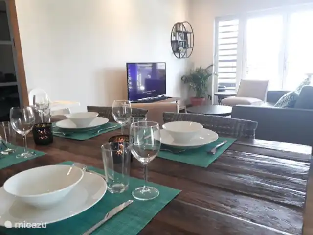 Location de Vacances Curaçao, Curaçao-Centre, Blue Bay, appartement - Casa Rosa Curaçao le salon
