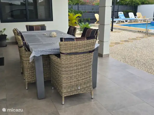 Villa Solan | Curaçao, Banda Abou (ouest), Big Mountain - villa Balcon arrière