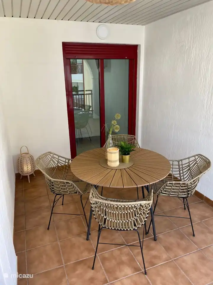 exterior dining area