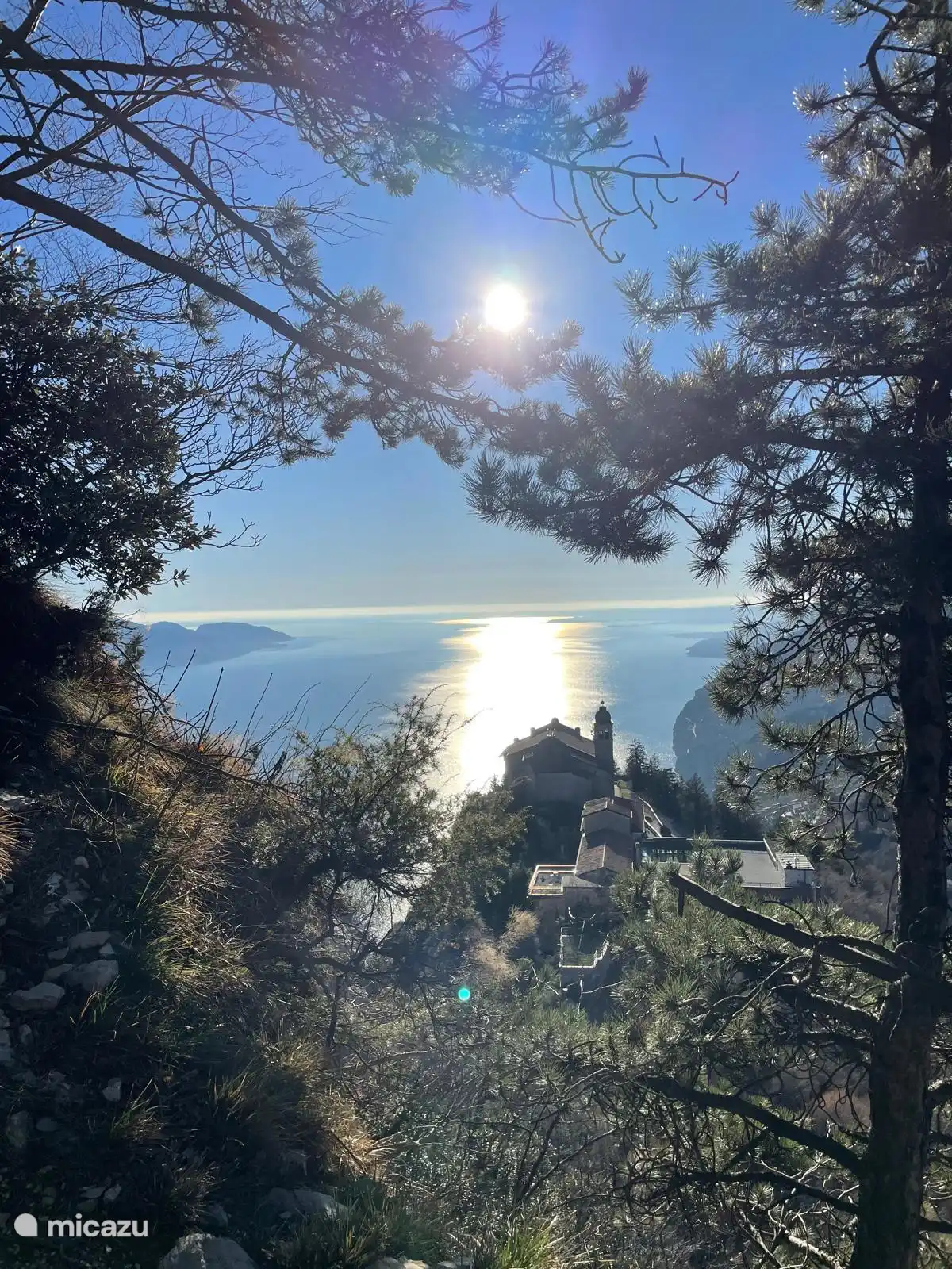 Vistas desde las montañas 