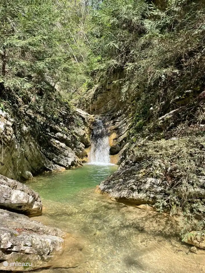 Entorno de las cascadas de Piovere