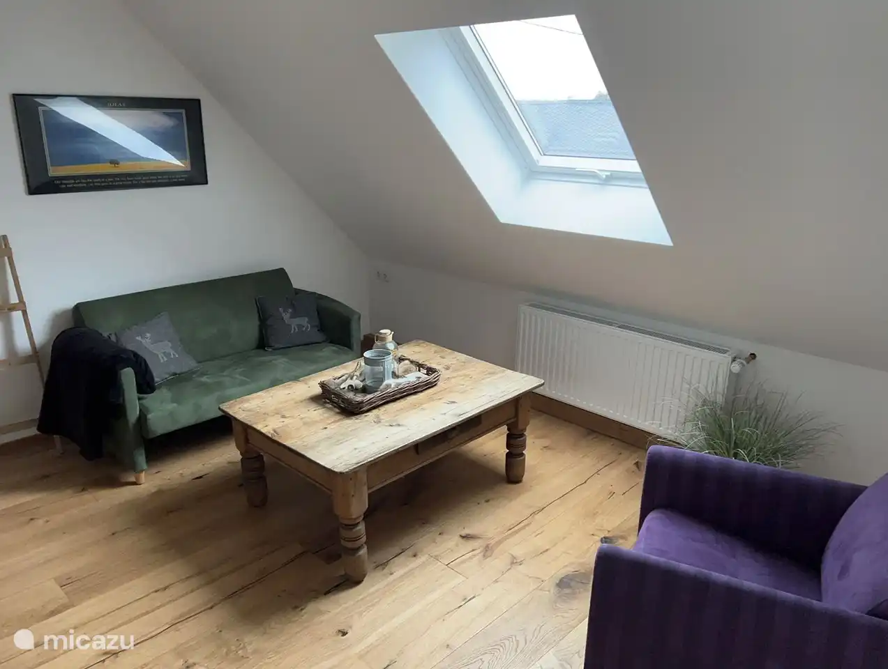 Lounge im Obergeschoss des Het Voorhuis Beuren